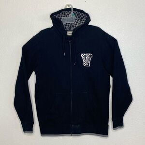 VANS Men’s Black Full Zip Hoodie Size S